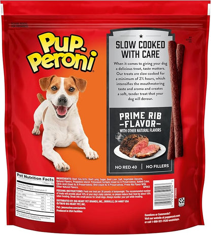 Pup-Peroni Prime Rib Flavor Dog Treats, 38 Oz. Bag