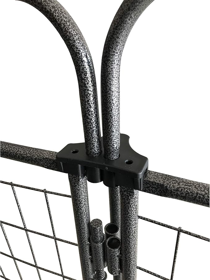TWO by TWO Haven Expandable Kennel, Black, Medium