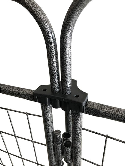 TWO by TWO Haven Expandable Kennel, Black, Medium