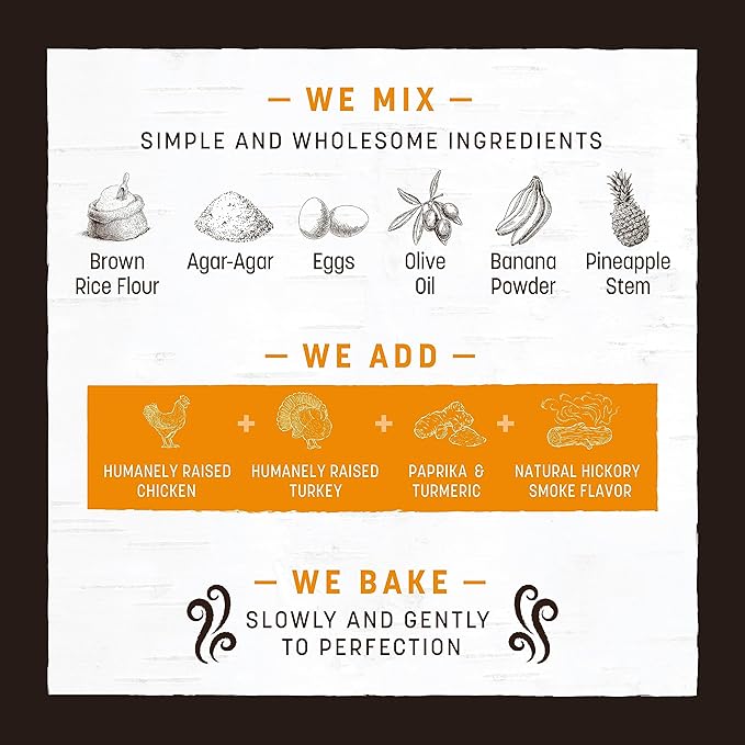 Earth Animal No Hide Strips - Natural Rawhide Free Dog Chew Strips, Barbeque Smoked Chicken & Turkey - 4 Count