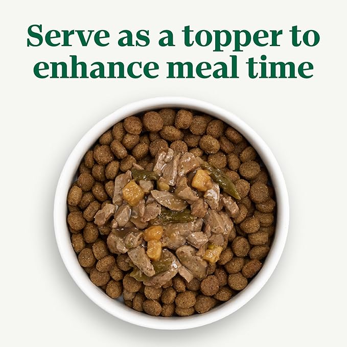 Nutro Hearty Stew Canned Wet Dog Food, Natural Grain Free Dog Food Wet Cuts in Gravy Roasted Turkey with Green Bean & Sweet Potato Stew, 12.5 oz. Cans (12 Count, Pack of 1)