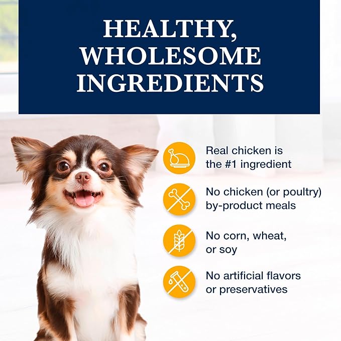 Blue Buffalo Natural Veterinary Diet KS Kidney Support Dry Dog Food, Chicken 6-lb Bag