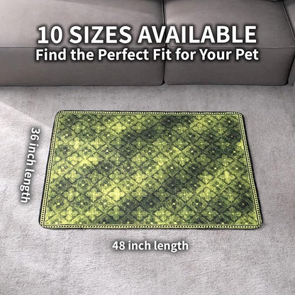 Washable Pee Pads for Dogs, Reusable Puppy Potty Training Pads, Ultra-Absorbent Thick Waterproof Leak-Proof Non-Slip Pads & Mat for Crate, Playpen, Floor, Whelping & Housebreaking , 2 Pack 36"x48"