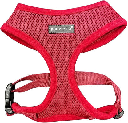 Puppia Soft Dog Harness, Wine, X-Large (PDCF-AC30-WN-XL)