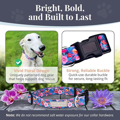 Lucky Love Dog - Adjustable Dog Collar with Easy Click Buckle for Small Dogs, Durable, & Comfortable Collar for Male & Female Dogs, Pet Collar for Puppies & Adult Dogs - Zuzu, XS