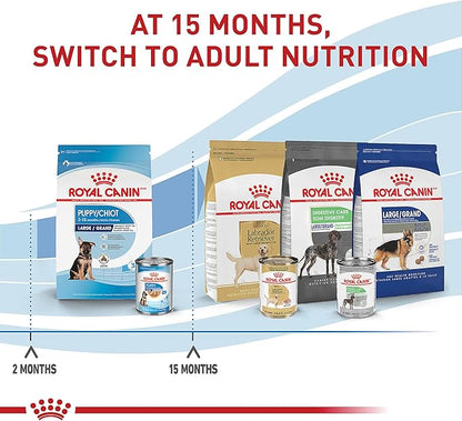 Royal Canin Size Health Nutrition Large Puppy Dry Dog Food, 17 lb Bag