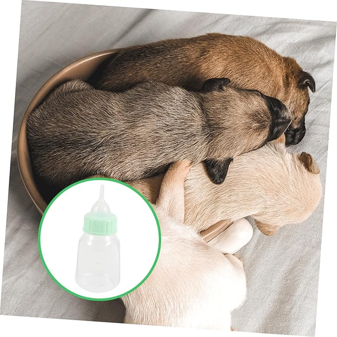 TOYANDONA Nursing Bottle for Puppies Kittens Pet Pacifier Bottle Kitten Feeder for Puppy Formula Milk Replacement