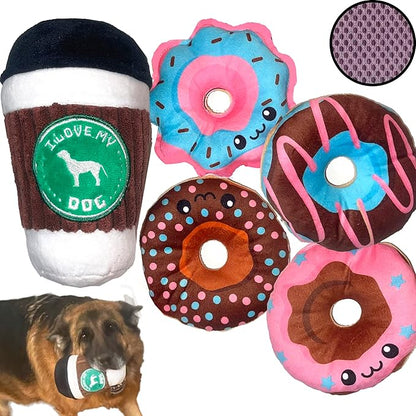 Jalousie Ultra Tough Funny Squeaky Toys - Fun to Play and Watch - Dog Chew Toy Parody