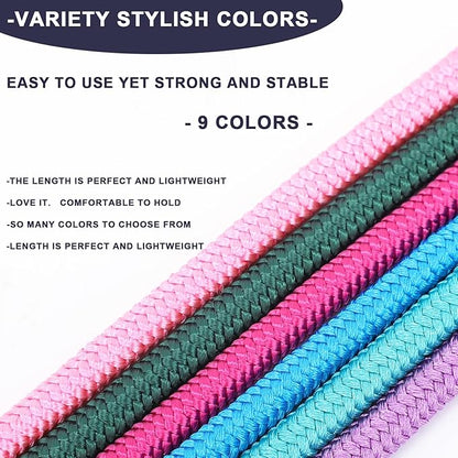 Slip Lead Dog Leash Slip Lead 6 FT Dog Training Leash 9 Colors Slip Leads for Dogs Dog Leashes for Medium Dogs No Pull Dog Leash Black