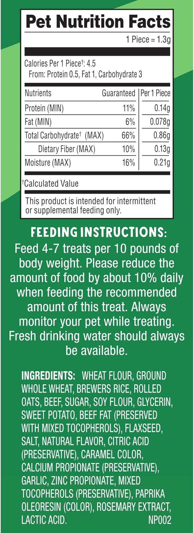 Milk-Bone Trail Mix with Real Beef & Sweet Potato, Crunchy & Chewy Dog Treats, 8 Oz. Bag