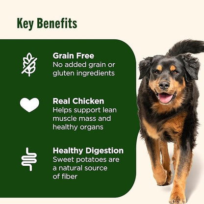 Nutrish Grain Free Chicken & Sweet Potato Recipe Dry Dog Food, 13 lb. Bag, Packaging May Vary (Rachael Ray)