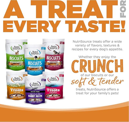 Nutri Source TU80021 14 oz Soft & Tender Lamb Treats for Dogs