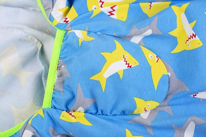 Dog Pajamas Jumpsuit for Medium Large Dogs,Lightweight Dog Pjs Clothes Apparel Onesies,Shirt for Large Size Dogs After Surgery, Full Belly (34 (Chest 35.04 in | Backlength 23.62 in), Blue Dinosaur)