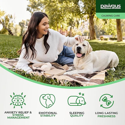 Calming Care Supplement for Dogs Canine 30 Sachets - Anxiety Relief and Stress Management, Relaxation Support, Emotional Stability, Sleep Quality Support, Long-Lasting Freshness