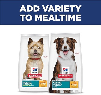 Hill's Science Diet Adult Healthy Mobility Large Breed Dry Dog Food, Chicken Meal, Brown Rice, & Barley, 30 lb. Bag