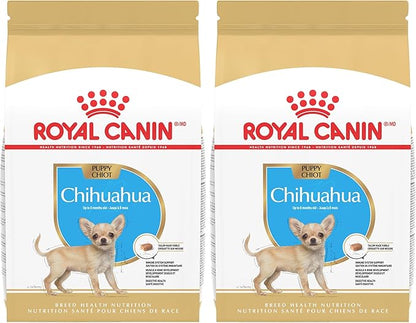 ROYAL CANIN Breed Health Nutrition Chihuahua Puppy Dry Dog Food,2.5 lb Bag,(Pack of 2)