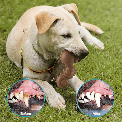 PETSTA Dog Chew Toys for Aggressive Chewers, Durable Dog Toys for Large Dogs, Heavy Duty Dog Toys/Large Dog Toys/Indestructible Dog Toys, Tough Dog Toys for Medium/Large Dogs Breed (4 Pack)