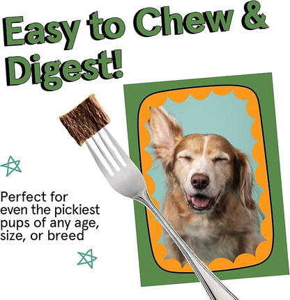 TRMC Real Meat Air Dried Dog Food w/Real Beef - Four 2lb Bag of USA-Crafted Grain-Free Real Meat Dog Food Sourced from Hormone-Free, Free Range, Grass-Fed Beef - Digestible, Natural, High Protein