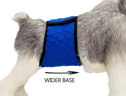 Mkono Male Dog Belly Band Wraps Washable Dog Diapers Male for Small and Medium Dogs (3 Pack), Waist 19.2 Inches to 23.8 Inches