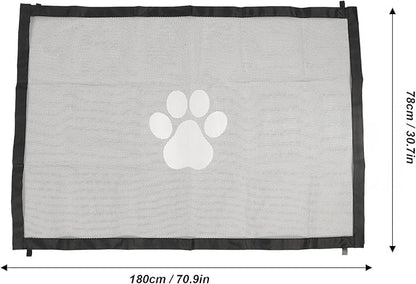 Pet Door, High Hardness Door, PunchFree Indoor Door for Stairs, Doors, Bedrooms, Hallways (Small Size)