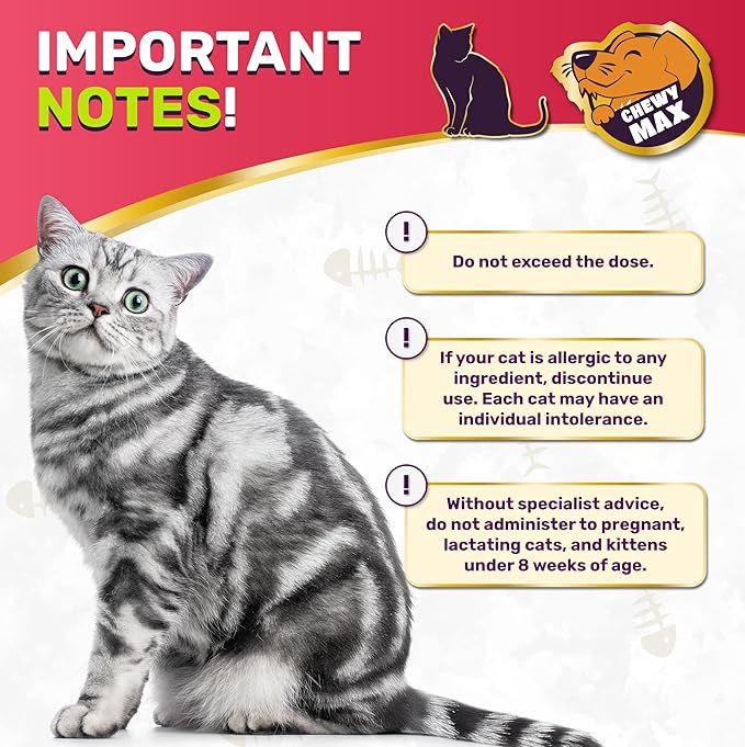 Cat Multivitamin Complex with Turkey Flavor – Natural Cat Antibiotic Liquid Alternative to Help with Allergies, UTIs & Cough – Herbal No Antibiotic Yes Multivitamin for All Breeds – 2 Oz