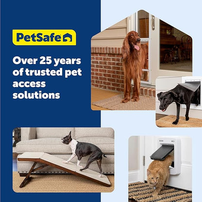 PetSafe Original Replacement Flap - Doggie Door Vinyl Replacement Flap for Sliding Glass Pet Door - Durable & Made with Non-Toxic Materials - 8 7/8" H x 5 1/8" W - Large