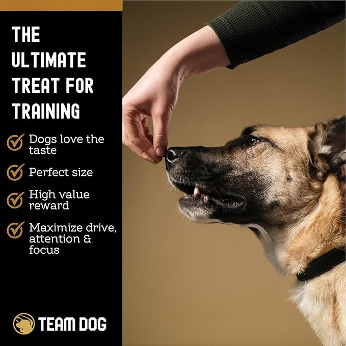 Team Dog Beef Heart, Lung & Liver Dog Treats, 5.4 Oz, Gluten-Free, Grain-Free Training Treats