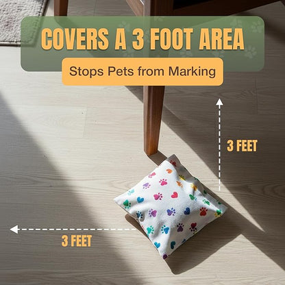 Dog Marking Prevention Product – Dog Pee Deterrent Indoor – Puppy Potty Training Aids– Long-Lasting Pee Stopper Bag, Pet & Child Safe, No Sprays, 6 Months Protection - Rainbow Paws