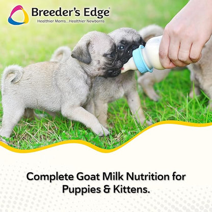 Breeder's Edge Foster Care GM - Goat Milk Based Powdered Milk Replacer - Puppies , Kittens , Cats & Dogs Formula - Easy Digestion - 1 lb