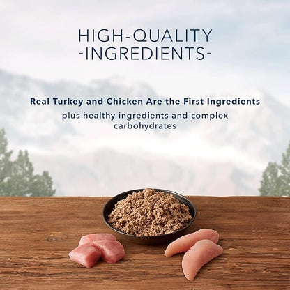 Blue Buffalo Wilderness Adult Wet Dog Food, Healthy Weight, High-Protein and Grain-Free, Turkey & Chicken Recipe, 12.5-oz. Can