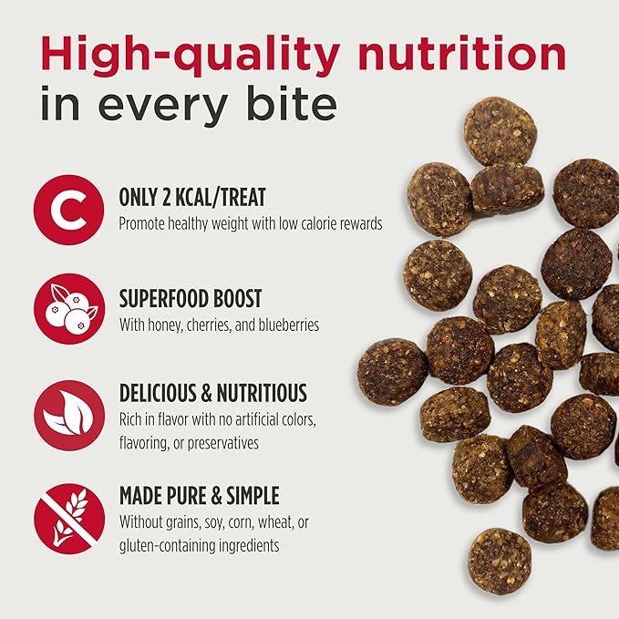 Nulo Trainers Variety Flavors Grain-Free Low-Calorie Healthy Dog & Puppy Training Treats, 4 Ounce Pouch, Pack of 3