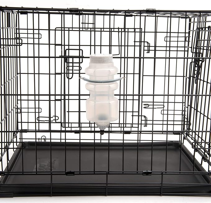 Lixit Top Fill NO-Drip Water Bottles for Dogs. (16 FL Oz (Pack of 1), White)