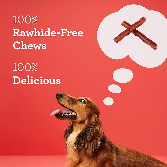 DreamBone Stuffed Twistz 10 Count, Rawhide-Free Chews