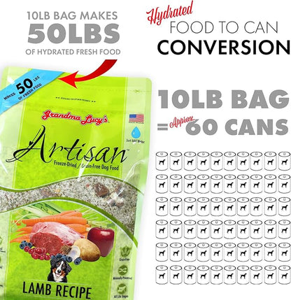 Grandma Lucy's - Artisan Lamb Dog Food – 3Lb
