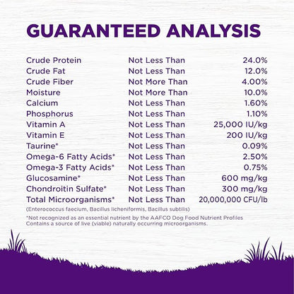 Wellness Complete Health Adult Dry Dog Food, Wholesome Grain Kibble, Natural, Lamb and Barley Recipe, 26 lb Bag