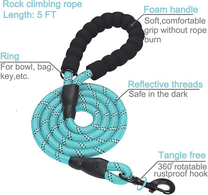 haapaw Martingale Dog Collar with Quick Release Buckle Reflective Dog Training Collars for Small Medium Large Dogs