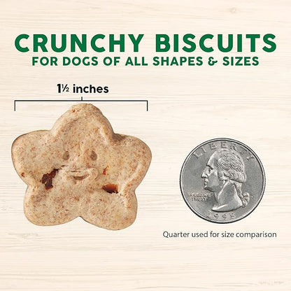 Cloud Star Wag More Bark Less - Dog Treats - Crunchy Biscuits - Grain Free Chicken & Sweet Potato - 14 oz Box (Pack of 2)