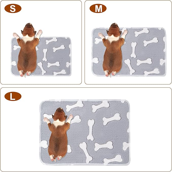 1 Pack 3 Blankets Super Soft Fluffy Premium Fleece Pet Blanket Flannel Paw Printed Throw for Dog Puppy Cat (Medium 30x20'', Star, Bone, Love)