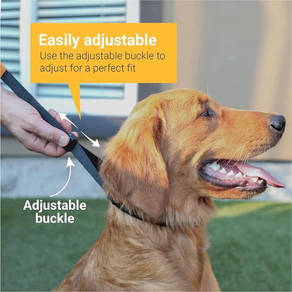 SVD.PET Dog Prong Collar for No-Pull Training, Quick-Release Buckle Adjustable Pinch Collar for Smal, Medium, Large Dogs (Balck, Medium Size)
