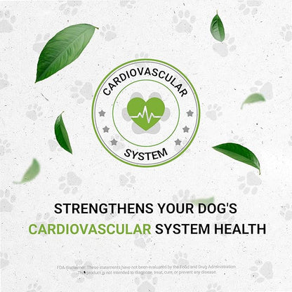 Wolf's Heart | Natural Herbal Dietary Supplement for Dogs | Healthy Heart Function Support in Dogs | Alcohol-Free Extract, Dandelion Root, Lemon Balm, Calendula, Lavender, Fennel 2 oz