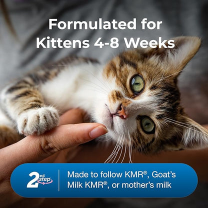 PetAg KMR Kitten Milk Replacer Powder (12 oz) + Pet-Ag KMR 2nd Step Kitten Weaning Food (14 oz)