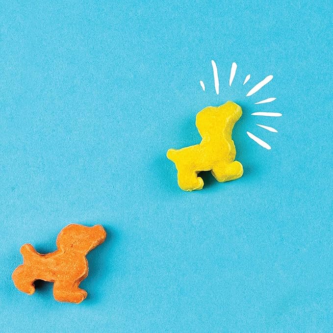 Pup Corn Plus - Puffed Dog Treats with Prebiotics and Probiotics - Chicken & Cheddar Cheese (24oz) - Made in USA