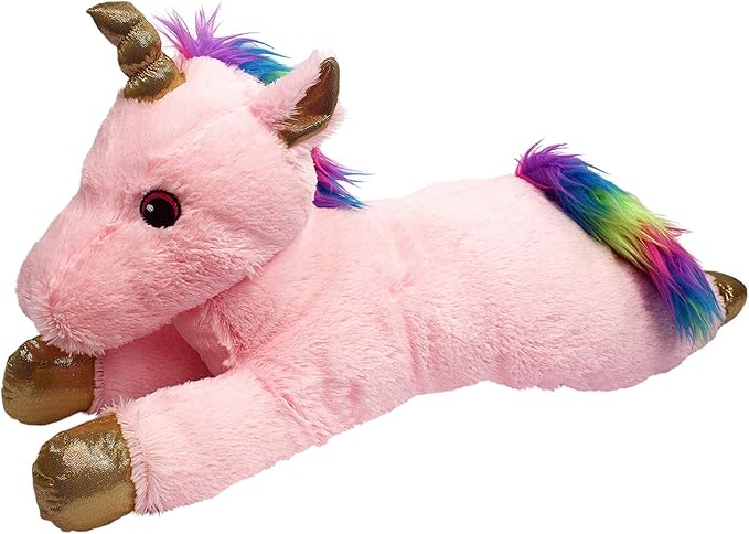 Multipet 24" Jumbo Unicorn Dog Toy, for All Breed Sizes