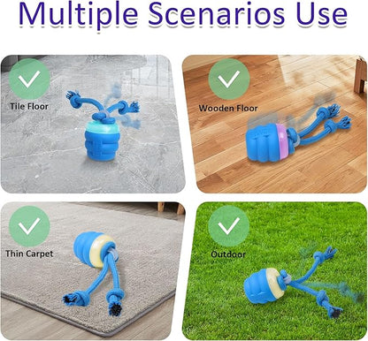 Giociv Interactive Dog Toys with Motion Activated, Squeaky Dog Toy for Daily Training, Keep Dogs Busy