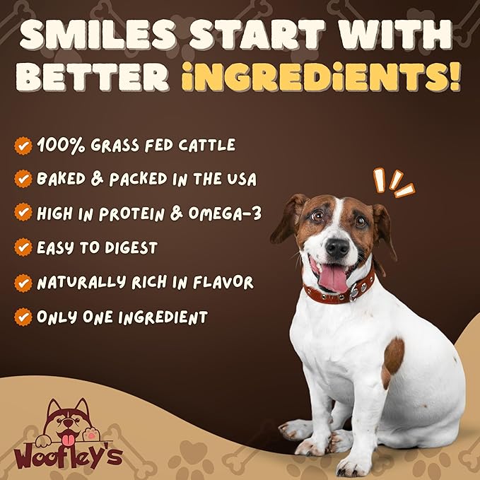 Woofley's 4-5" Bulk Regular Bully Sticks - (20 Count) - Bully Sticks for Dogs - Long Lasting Bully Stick Dog Chews