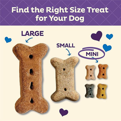 Wellness Old Mother Hubbard Classic Original Mix Dog Biscuits, Natural Training Treats, 4 Flavors, Mini Size, 20 oz Bag