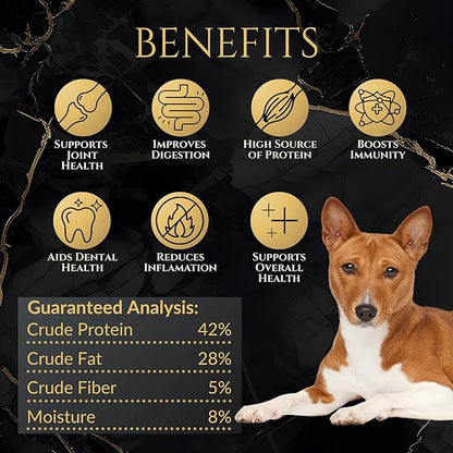 Freeze Dried Chicken Necks Dog Treats | 100% All Natural Real Chicken Training Treats for Dogs | Promotes Good Dental & Joint Health | USDA Approved and Made in The USA (5-8 Necks Pack)