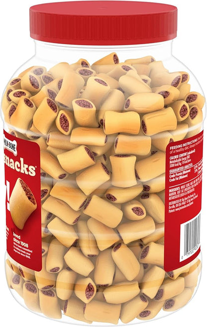 Milk-Bone Dog Treats Bundle: MaroSnacks Beef 40 Ounce + Flavor Snacks Mini's 36 Ounce