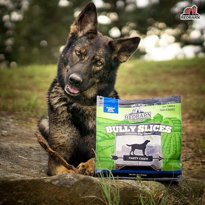 Redbarn Pet Products Bully Slices for Dogs Vanilla Natural Dental Treats 12 Bags