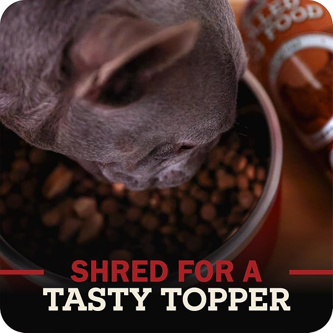 Redbarn Pet Products Premium Rolled Dog Food, Semi-Moist, Beef Recipe - High Protein Full Feed, Topper, Training Treat, or Pill Pouch - Balanced Meal with Functional Ingredients - 4 lb, 8 Rolls